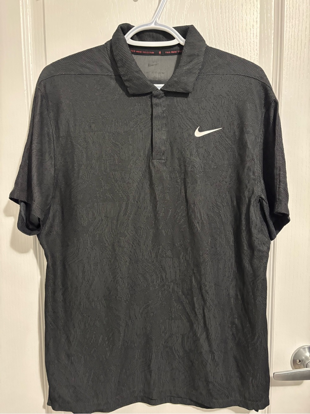 Nike Black Men's Performance Polo - Tiger Woods Collection